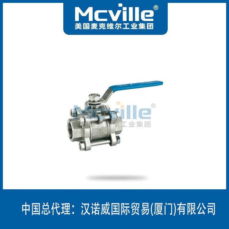 進(jìn)口三片式內(nèi)螺紋球閥