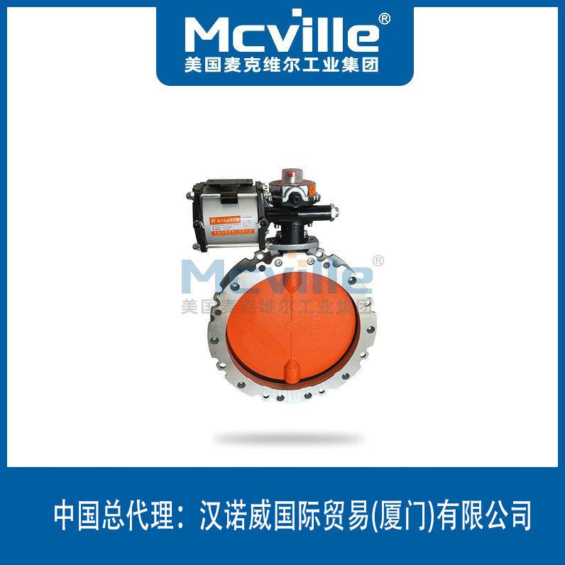 進(jìn)口S341S耐磨塵氣蝶閥