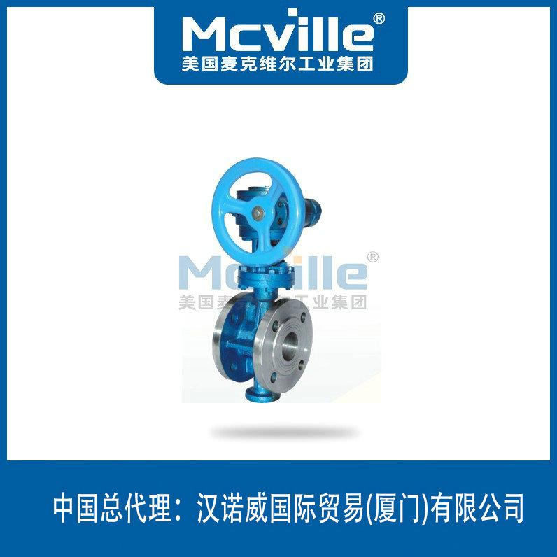 進(jìn)口手動三偏心蝶閥