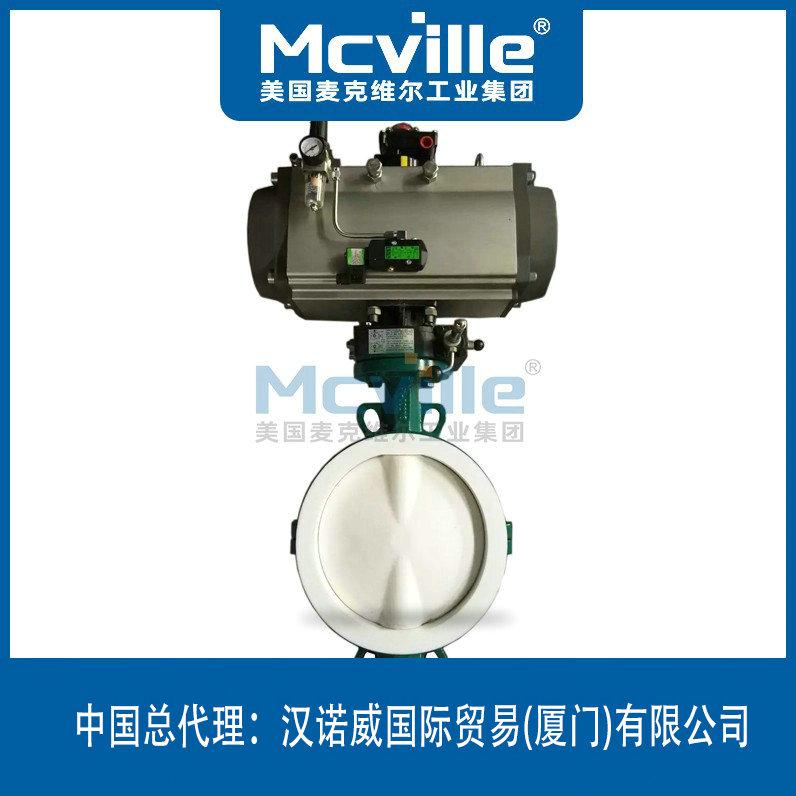 進口氣動襯氟蝶閥