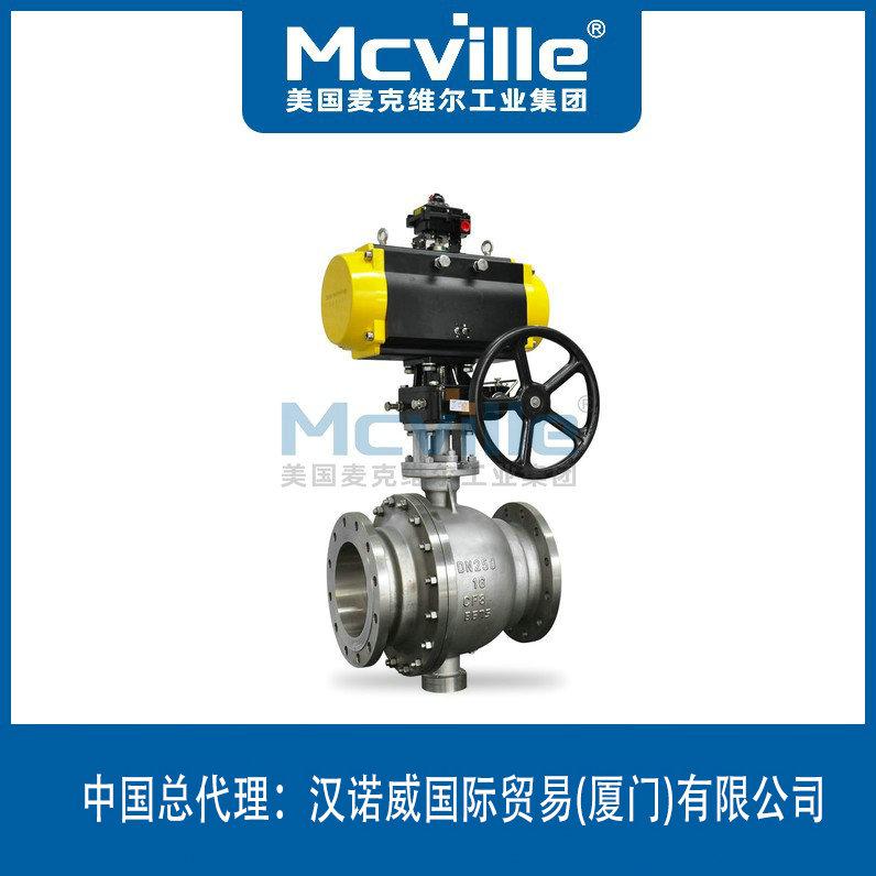 進(jìn)口氣動(dòng)偏心半球閥