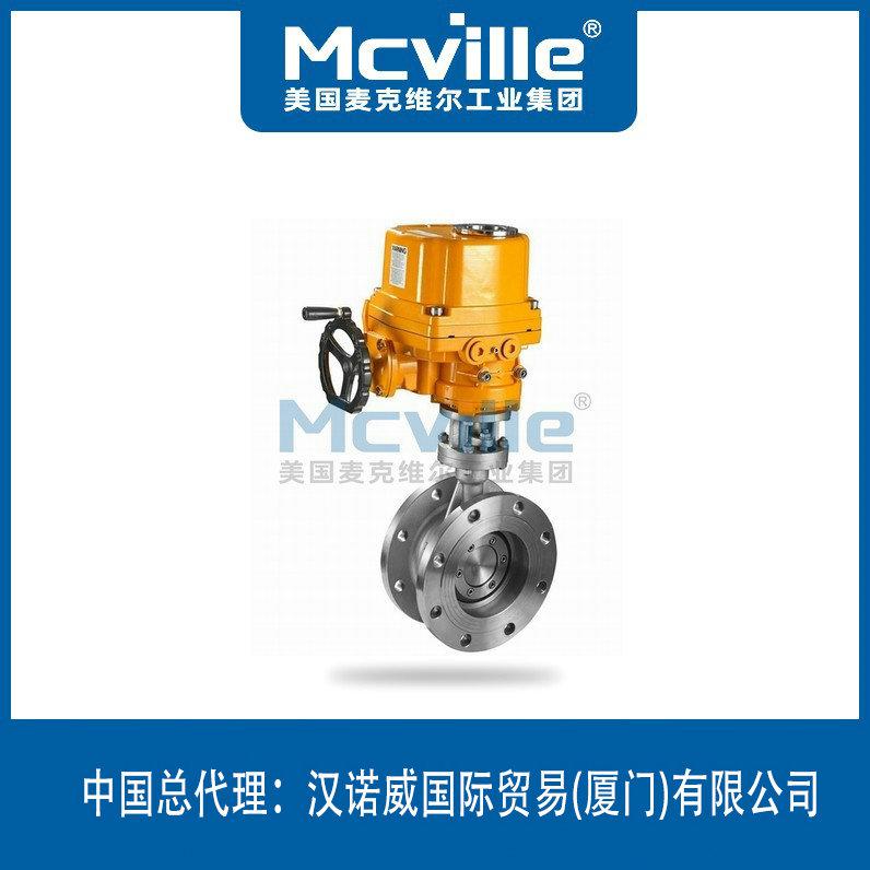 進口電動三偏心蝶閥