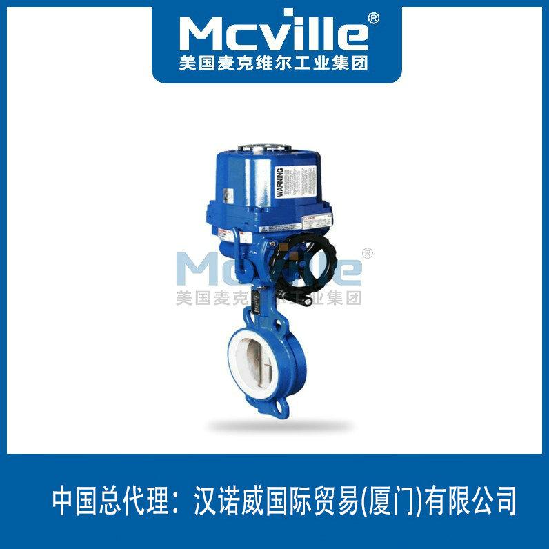 進口電動對夾式蝶閥