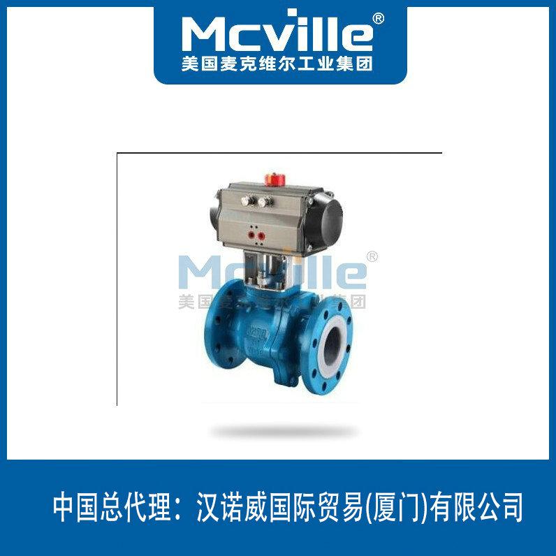 進口電動襯氟球閥