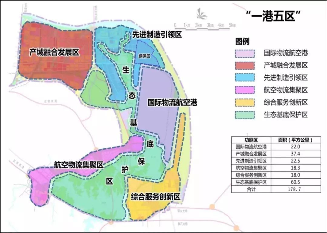 視頻曝光：“順豐機(jī)場”最新規(guī)劃，“一港五區(qū)”180平方公里！