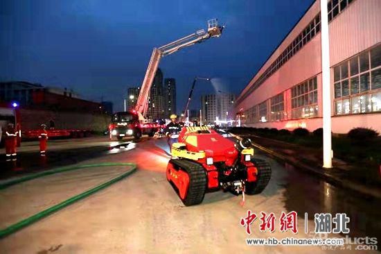 宜昌開展倉儲物流場所跨區(qū)域滅火救援演練