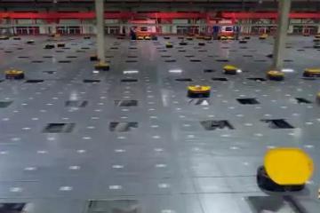 中國快遞分揀機器人逆天表現(xiàn)