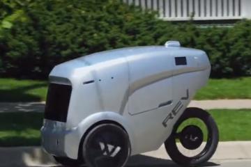 視頻：Refraction的運(yùn)輸機(jī)器人REV-1 