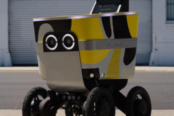 自動送貨機器人的無接觸配送，在美國備受追捧