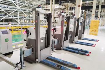 視頻｜霸氣的無人駕駛自動叉車