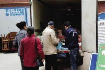 保障供應(yīng) 線上下單線下配送 蘭州市西園街道多舉措保障居民物資供給