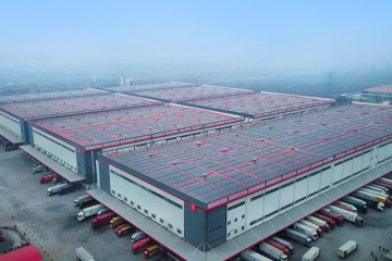 全國(guó)首個(gè)碳中和城郊大倉(cāng)基地落地京東物流西安“亞洲一號(hào)”物流園區(qū)