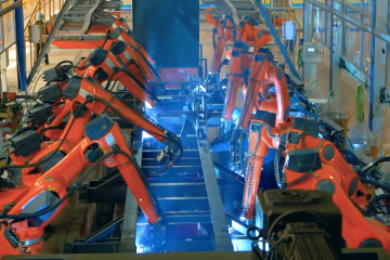 322臺(tái)，中國(guó)機(jī)器人密度超越美國(guó)