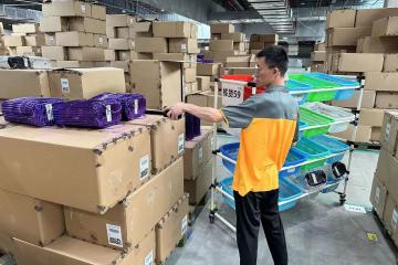 揭秘韻達云倉：貨倉“搬”到分撥中心