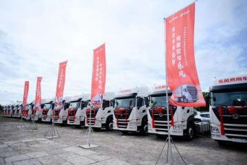 100臺(tái)定制車交付 東風(fēng)商用車與申通快遞再度聯(lián)袂共創(chuàng)物流行業(yè)新歷程