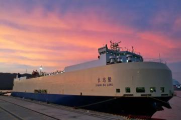 【原創(chuàng)】滾裝船助力中國汽車出海