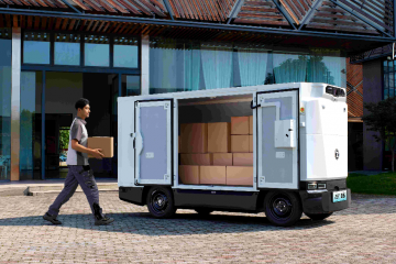 19800元！九識智能E系列無人物流車正式上市，重新定義智慧物流