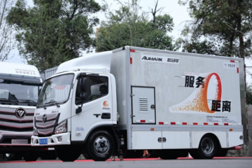 汽車下鄉(xiāng)推薦車型！歐馬可智藍(lán)加速高端輕卡普惠，激活城鄉(xiāng)綠色物流新動能