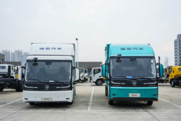 高端向上 智慧引領(lǐng) 全新啟明星平臺歐馬可純電輕卡南方上市