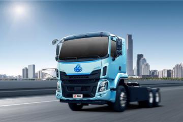 每趟多拉1.1噸，乘龍H5超輕版純電牽引車助您“輕盈”創(chuàng)富