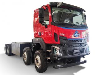 長續(xù)航強動力雙核驅動 資源運輸優(yōu)選乘龍H5 8x4純電自卸車