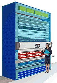 數(shù)控垂直回轉(zhuǎn)庫