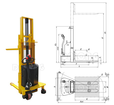 CDDH 輕型全電動堆垛車