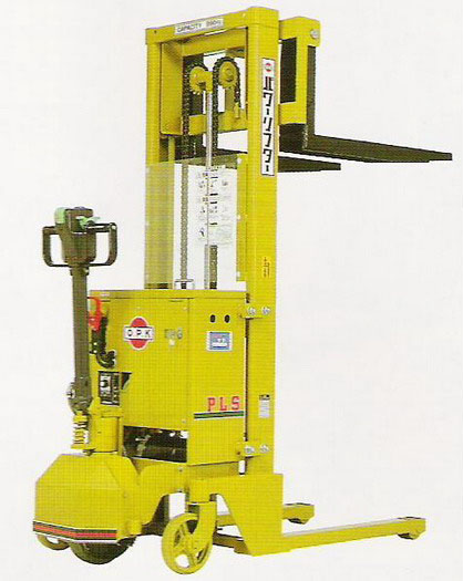 上海鷗琵凱(OPK)0.65噸步行式兩段升降全自動電動堆高機