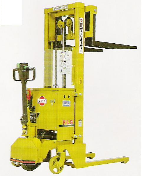 上海鷗琵凱(OPK)1噸步行式全自動(dòng)電動(dòng)堆高機(jī)