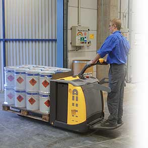 瑞典ATLET2噸站板式電動托盤搬運叉車 PLP 200 