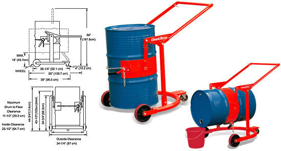 GIANT-MOVE多功能油桶搬運車 CB-A