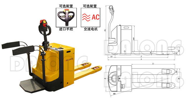 無錫大隆CBDST全電動托盤搬運車 