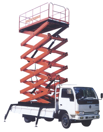 車載移動(dòng)剪叉式升降機(jī) SJCC0.3-18B 