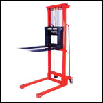 液壓搬運車系列-CTJ手動鋼絲式升高車