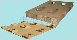 輕荷載重紙棧板