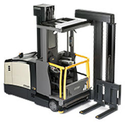 美國(guó)科朗叉車(CROWN)3000磅三向堆垛叉車