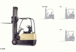 美國科朗(CROWN)SC3220/3240 1.6平衡重三輪電動叉車