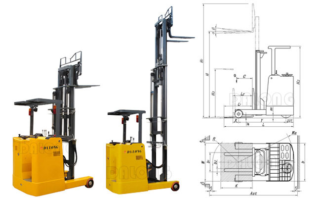 供應(yīng)前移式全電動叉車