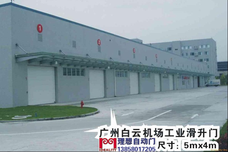 理想保溫提升門，物流倉(cāng)儲(chǔ)滑升門