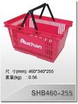 SHB485-255 雙方桿超市購物籃