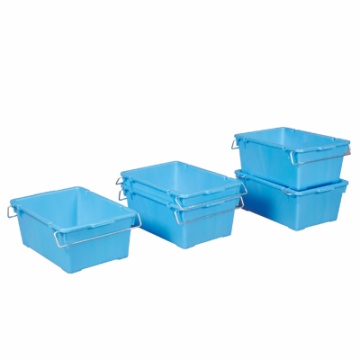 錯(cuò)位式套疊周轉(zhuǎn)箱 TS400型