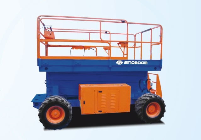 自行式剪型粗糙地面高空作業(yè)平臺GTJZ-12ART