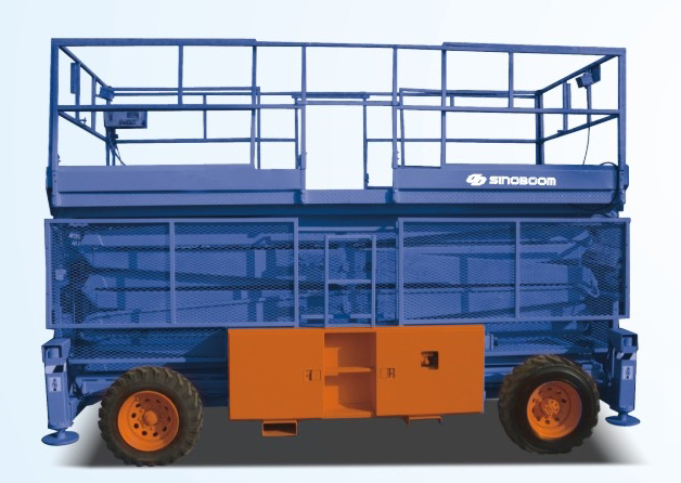 自行式剪型粗糙地面高空作業(yè)平臺GTJZ-18RT