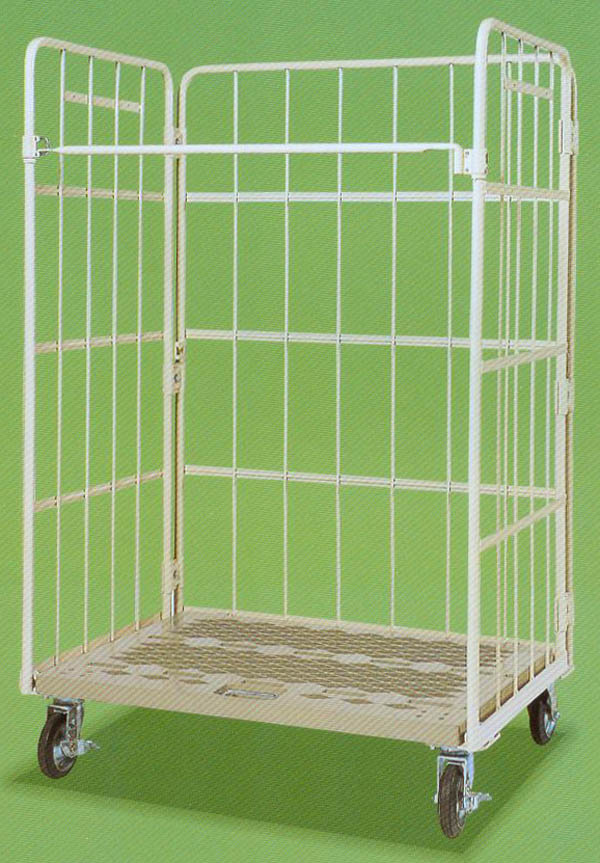 MJM樹脂底板物流臺車 