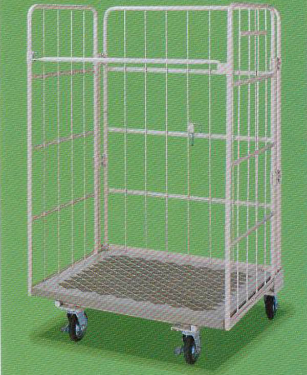 MJU樹脂底板U型物流臺車 