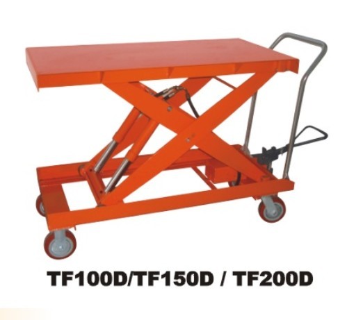 液壓手推平臺(tái)車