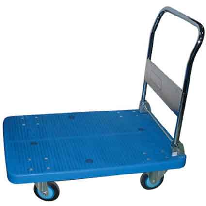 PLA300-DX折倒式手扶靜音平板車