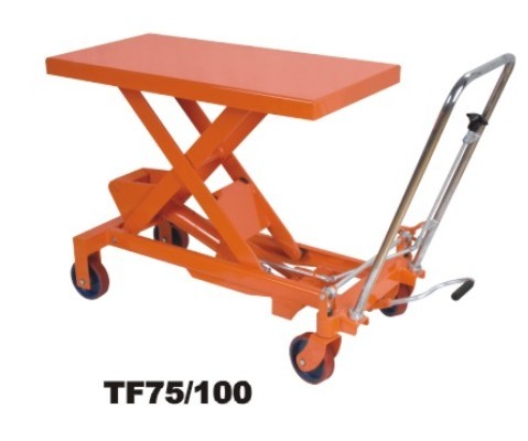 TF75/100液壓手推平臺(tái)車