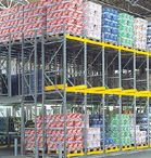 壓入式、重力式貨架