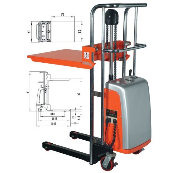 半電動行李堆高車-EPS